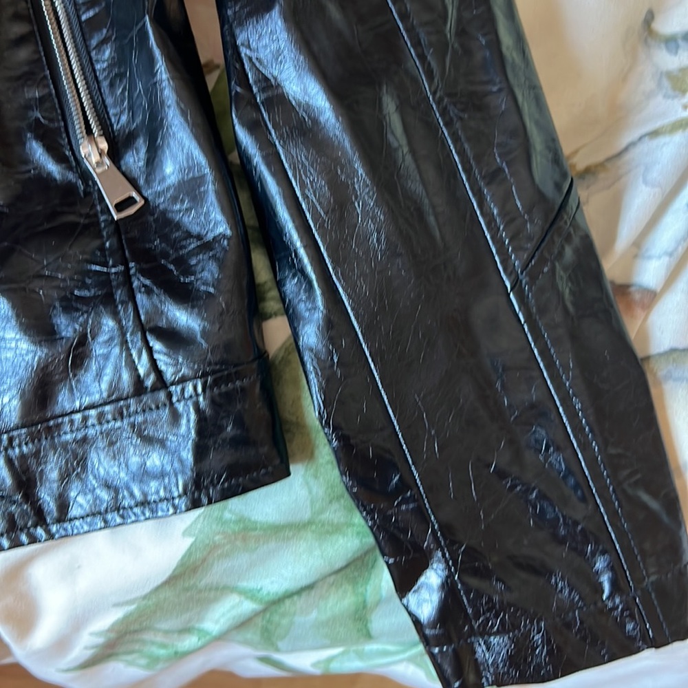 Vegan Leather Jacket - Picture 2 of 4